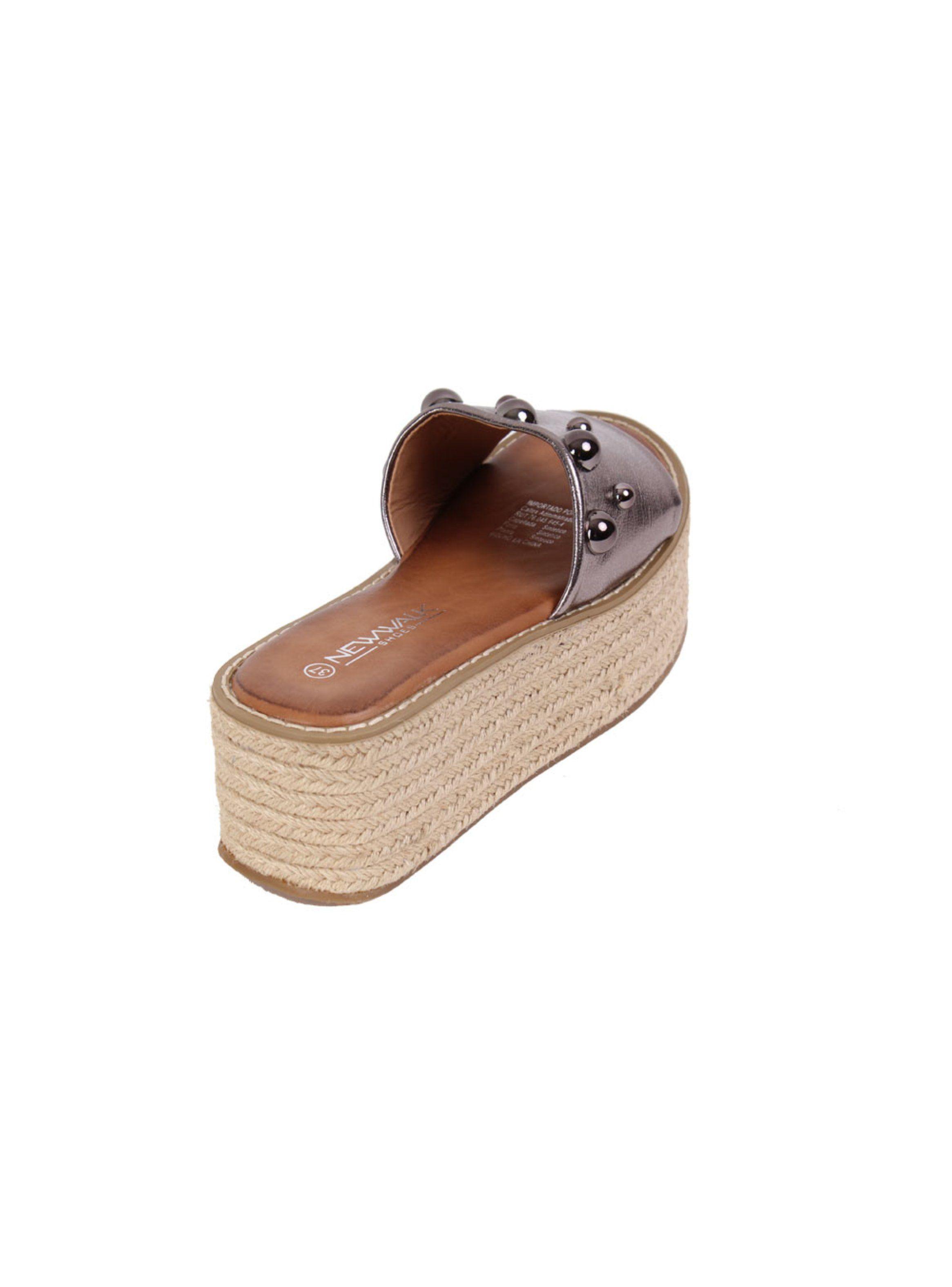 Sandalia New Walk Perlas Pewter-2