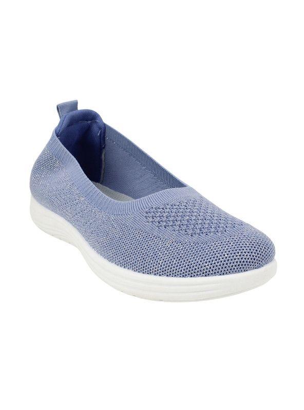 Zapatilla New Walk Slip On Confort Celeste-2