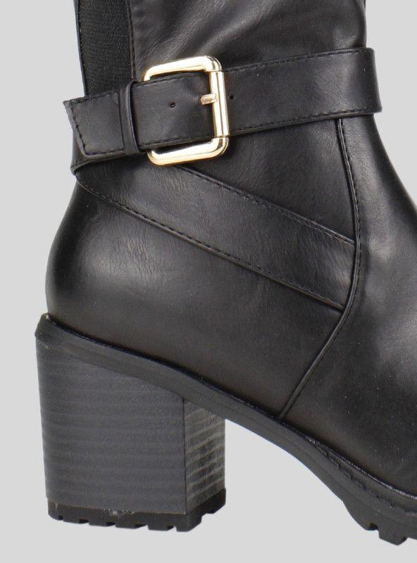 Bota Xti Broche Negra-3