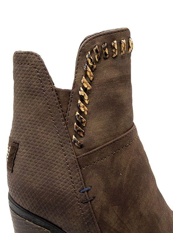 BOTIN MUJER NEW WALK  27123-5-50  | Cafe |-4