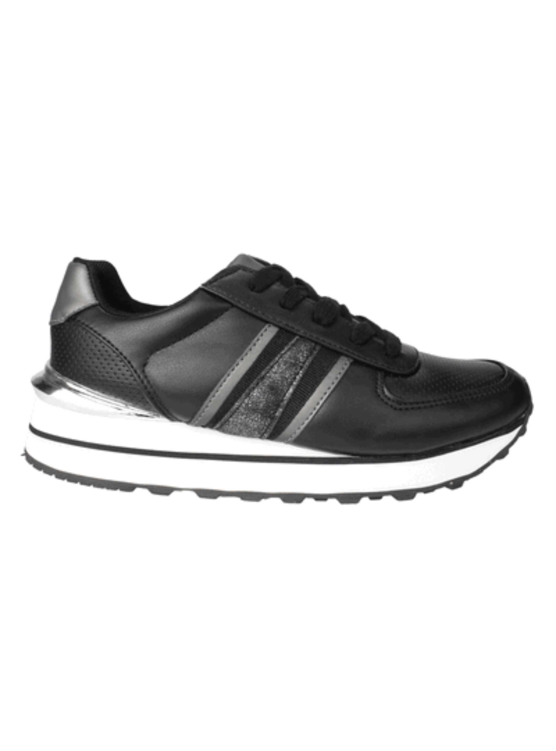 Zapatilla New Walk Silver Negra-0