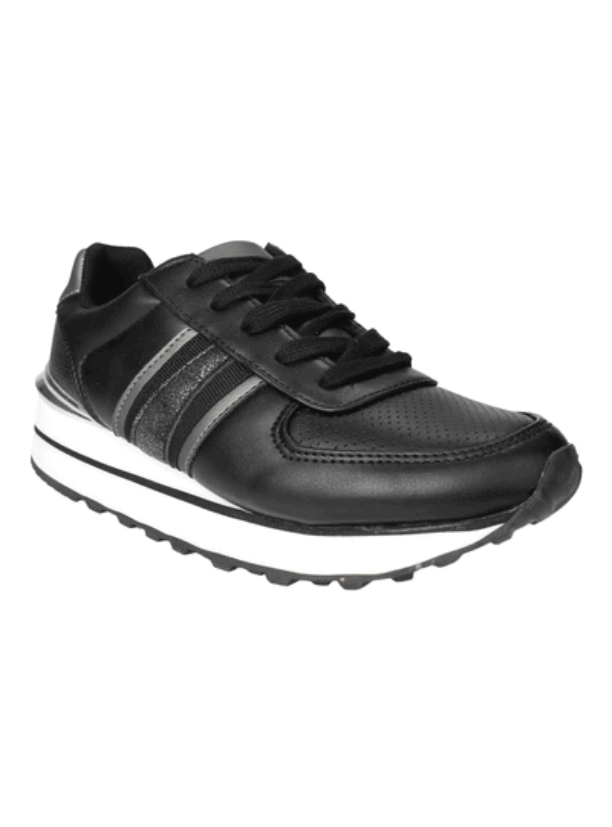 Zapatilla New Walk Silver Negra-1