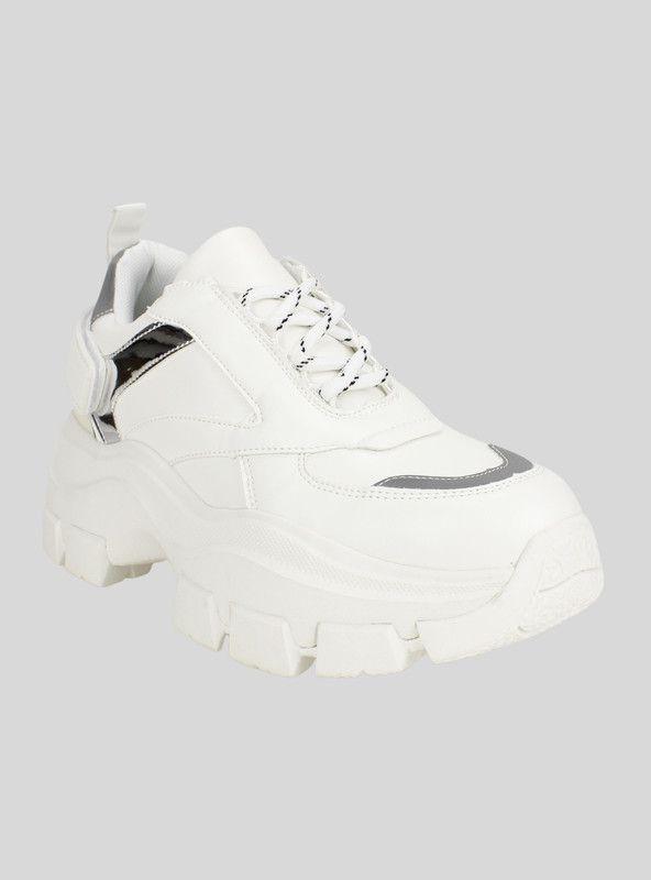 Zapatilla New Walk Blanca Chunky-1