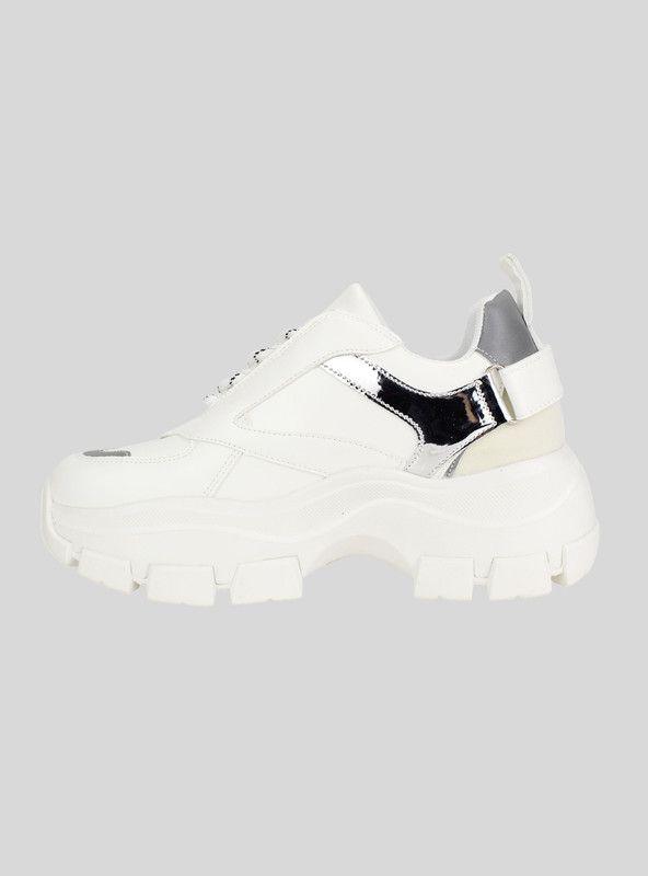 Zapatilla New Walk Blanca Chunky-2