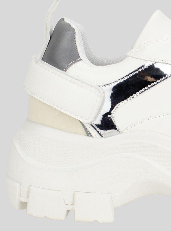 Zapatilla New Walk Blanca Chunky-3