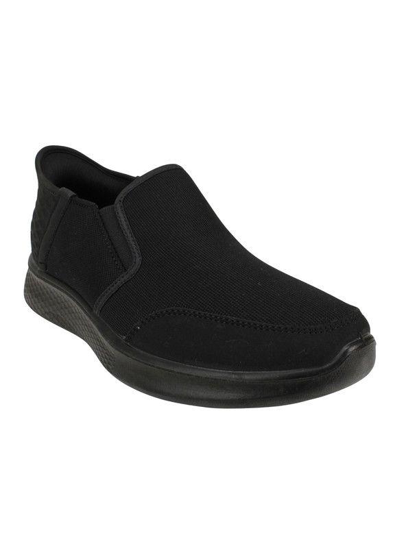 Zapatilla New Walk Slip On Casual Negra-2