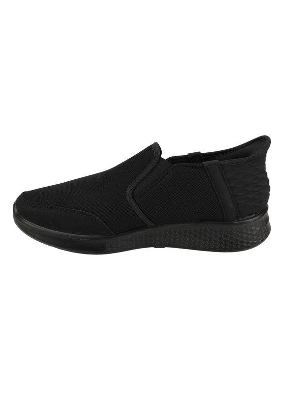 Zapatilla New Walk Slip On Casual Negra-3