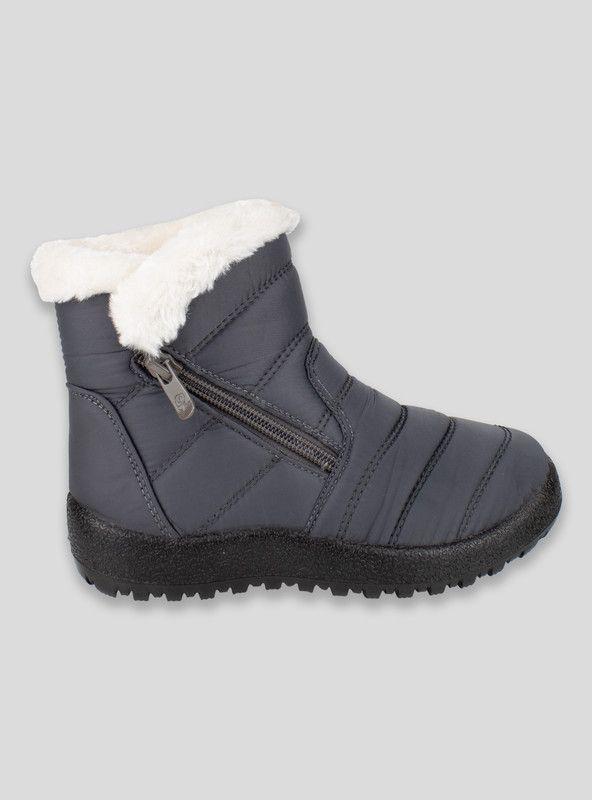 Botín Nat Geo Kids Polar Gris-0