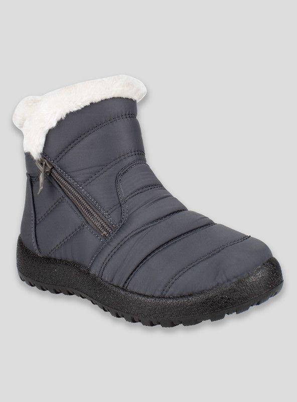 Botín Nat Geo Kids Polar Gris-1