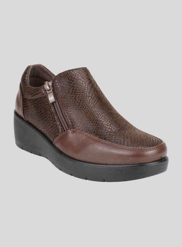 Zapato New Walk Dublín Confort Café-1