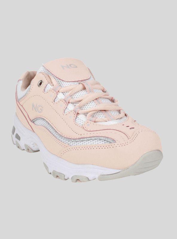 Zapatilla Nat Geo Chunky Rosa-1