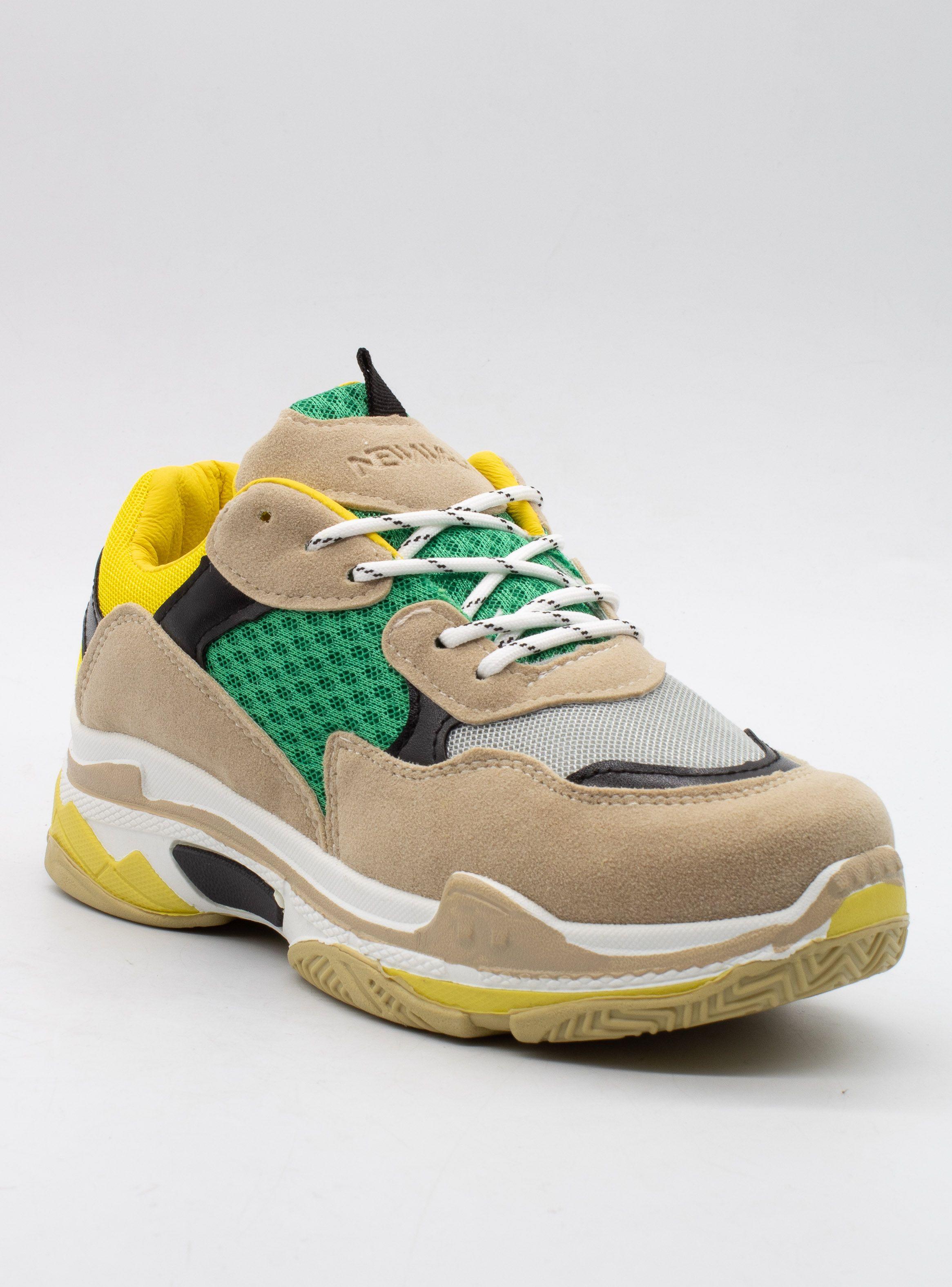 Zapatilla New Walk Multicolor Verde-0