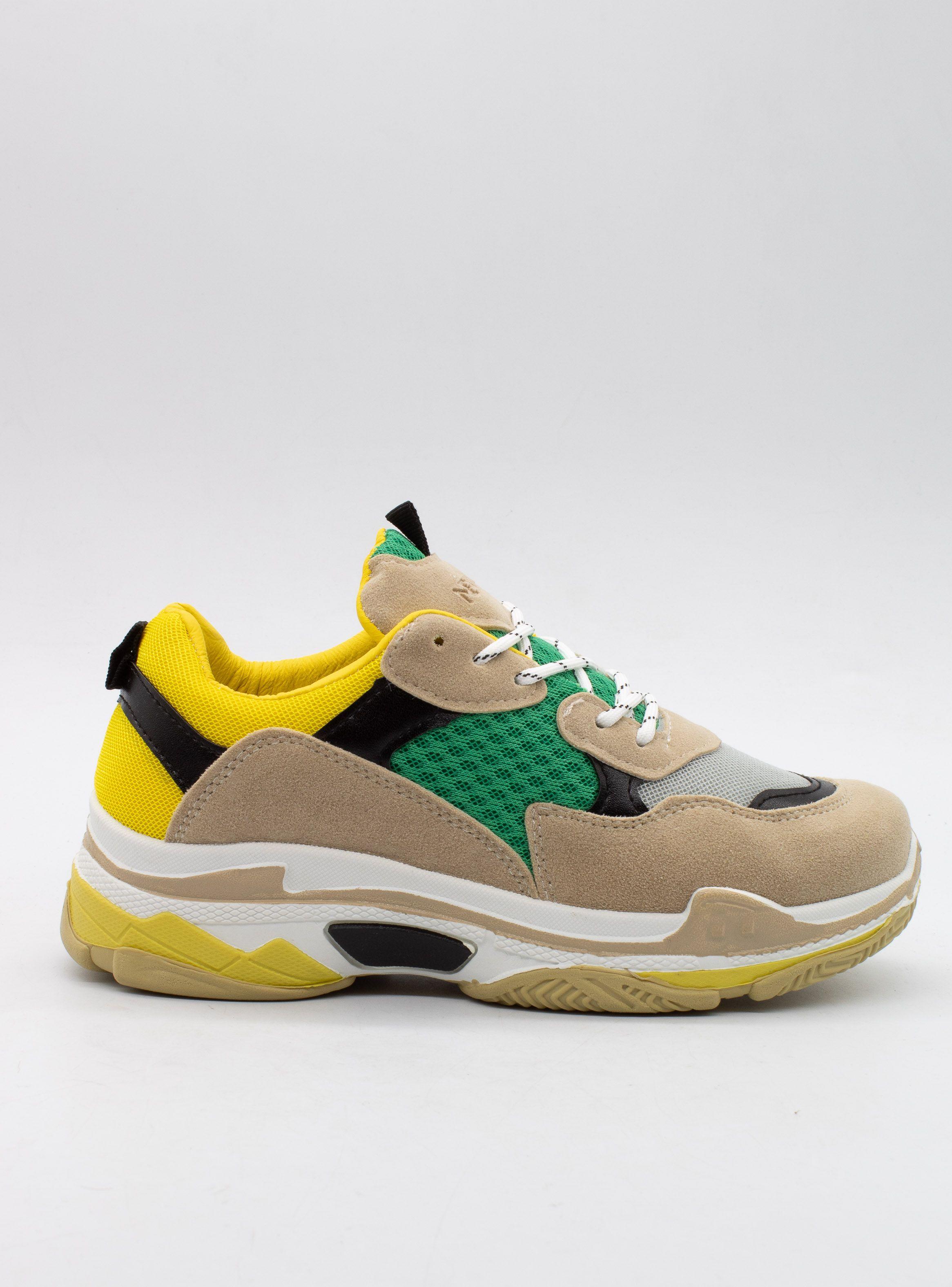 Zapatilla New Walk Multicolor Verde-1