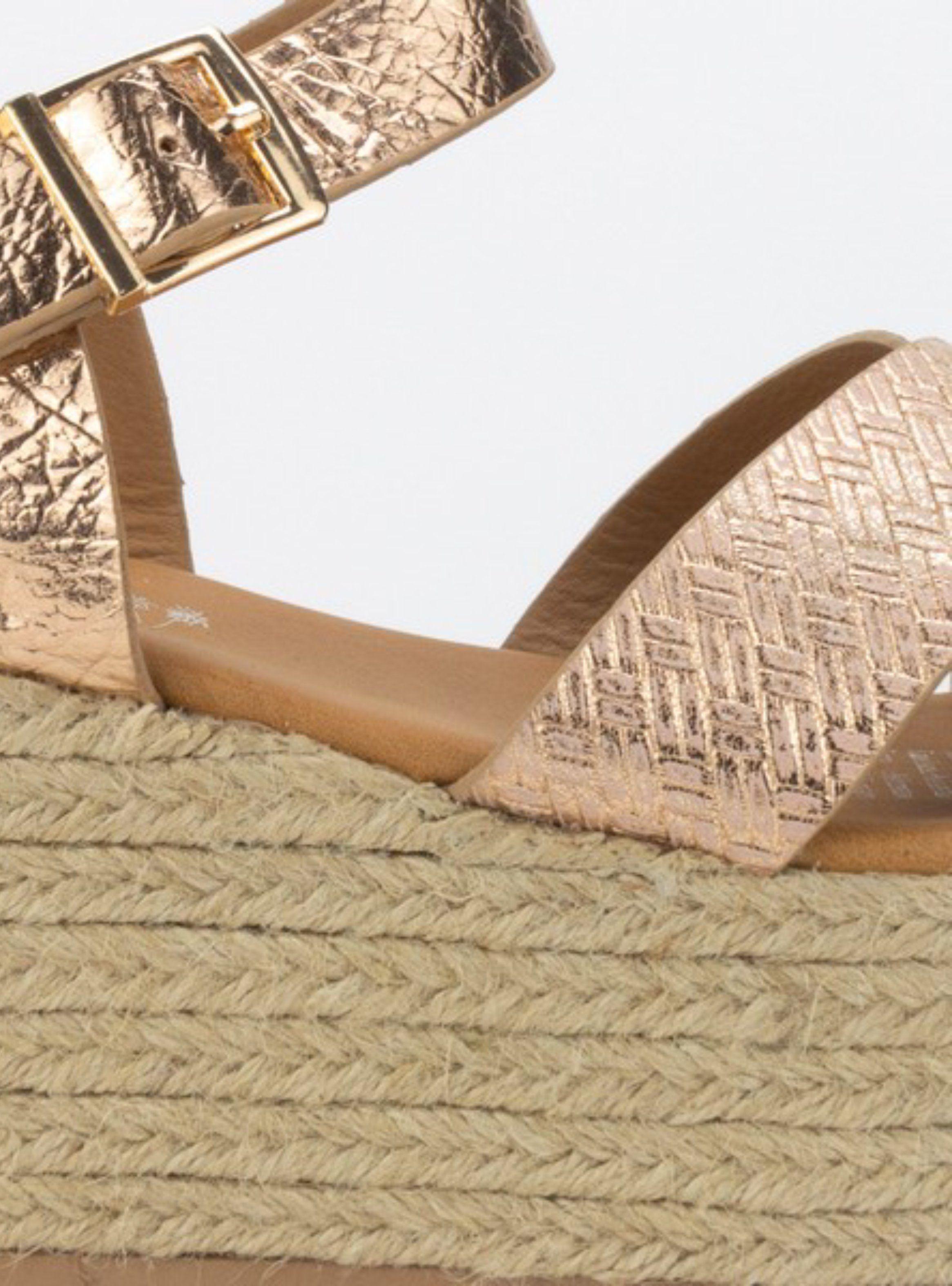 Sandalia Agua de Coco Frida Gold Rose-2