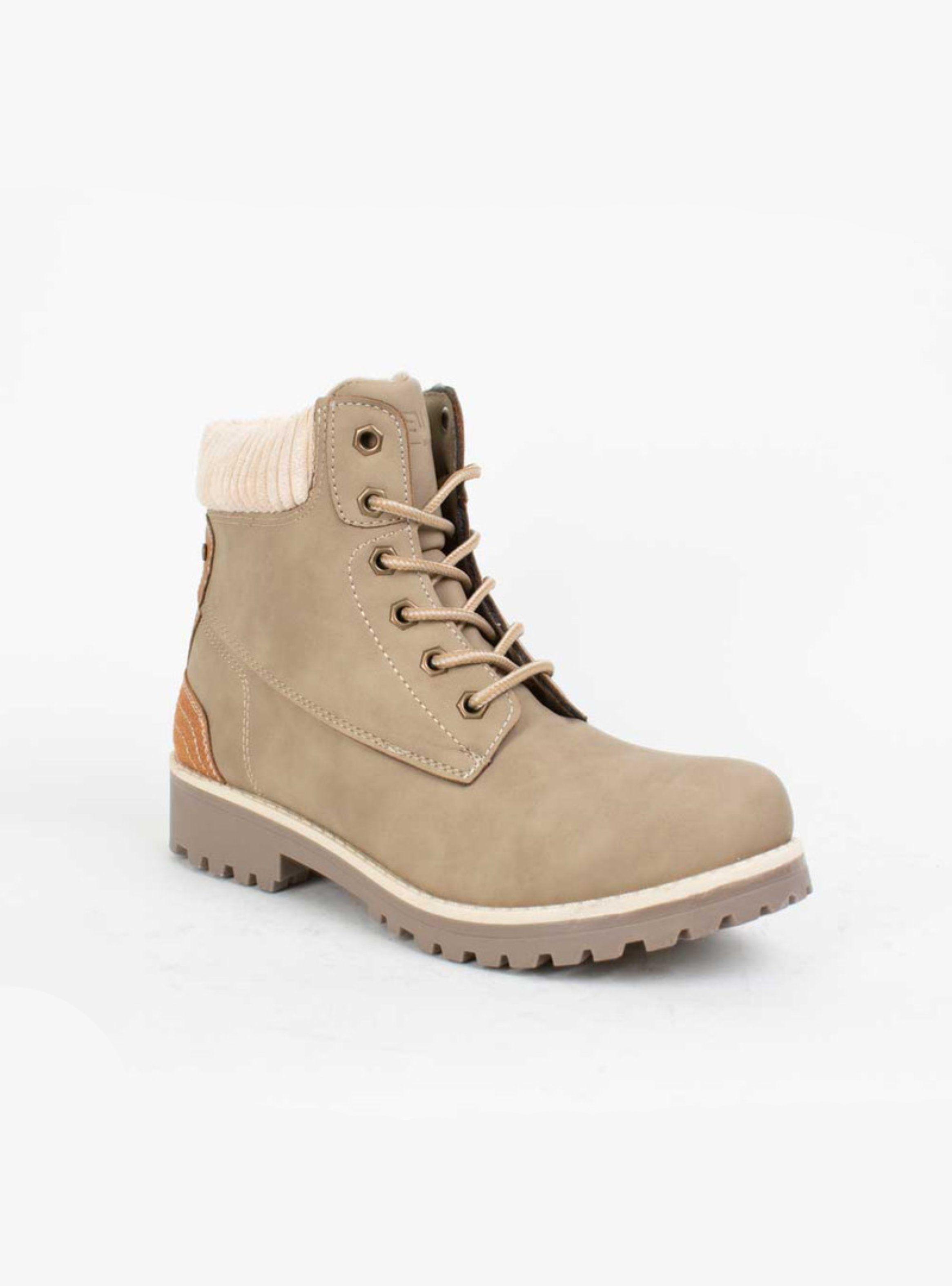 Botín New Walk Outdoor Beige-1