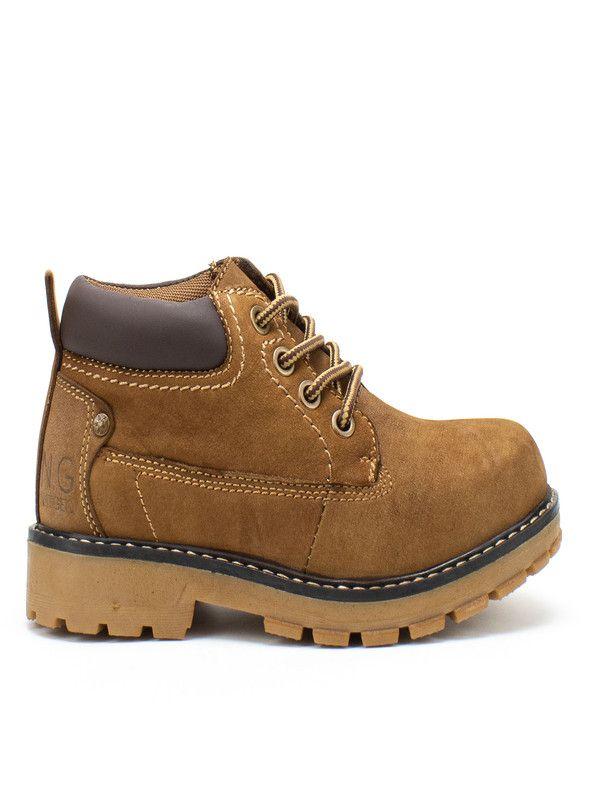 BOTIN INFANTIL CUERO NATGEO 16858-5B-40 (28-35)  | Cafe |-1