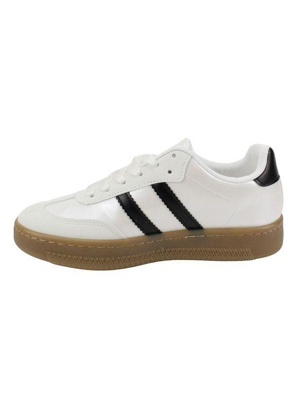 Zapatilla Agua de Coco Retro Shine Blanca-2