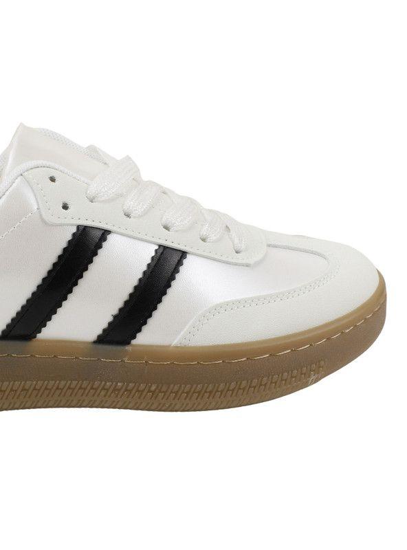 Zapatilla Agua de Coco Retro Shine Blanca-3