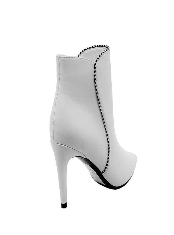 BOTIN NEW WALK MODA  9128-6-00  | Blanco |-1