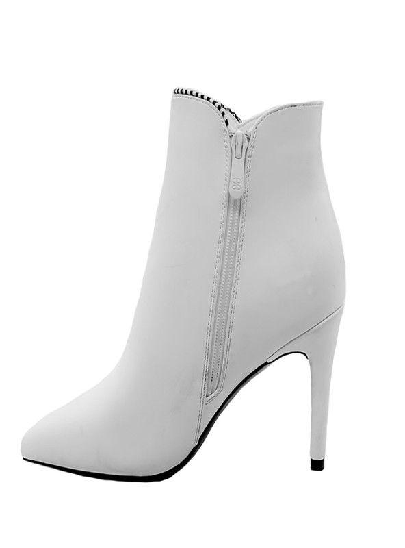 BOTIN NEW WALK MODA  9128-6-00  | Blanco |-3