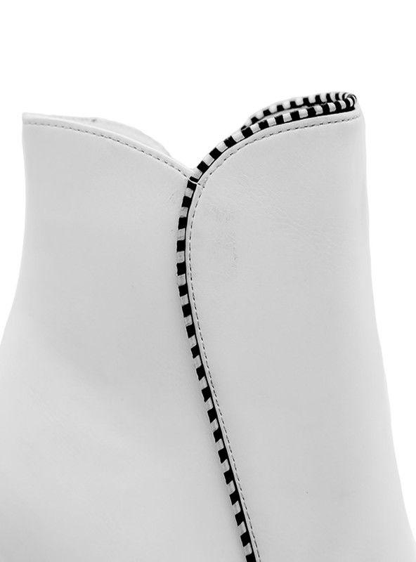 BOTIN NEW WALK MODA  9128-6-00  | Blanco |-4