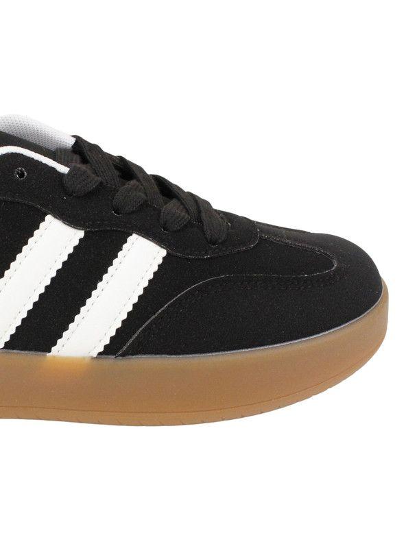 Zapatilla New Walk Retro Urbana Negra-4