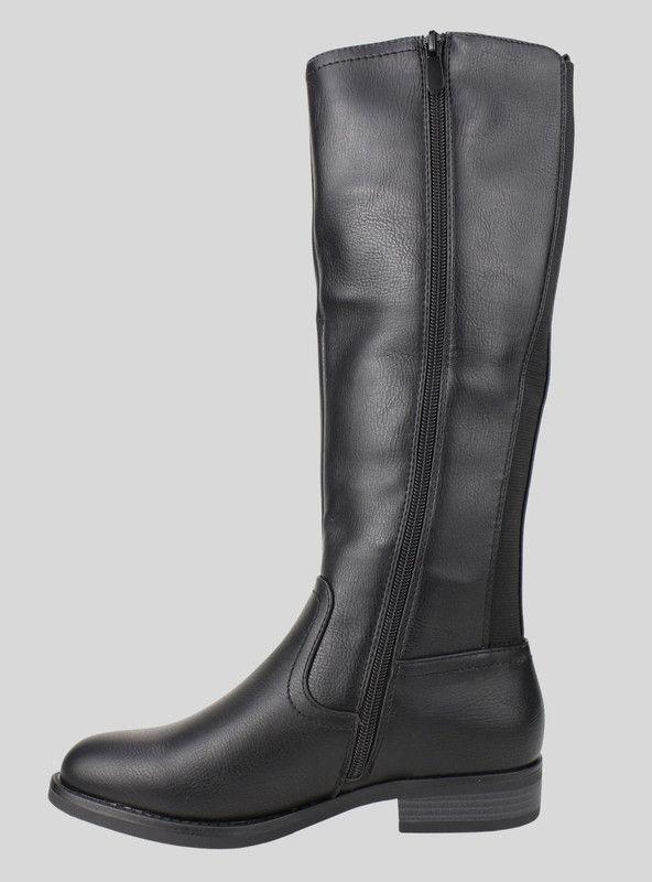 Bota New Walk Hípica Negro-2