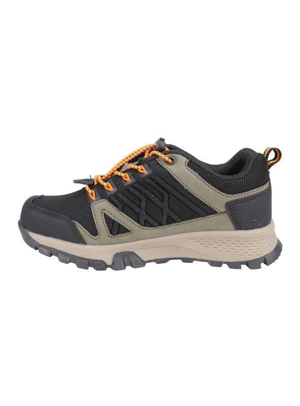 Zapatilla Waterproof Relieve Negra-2