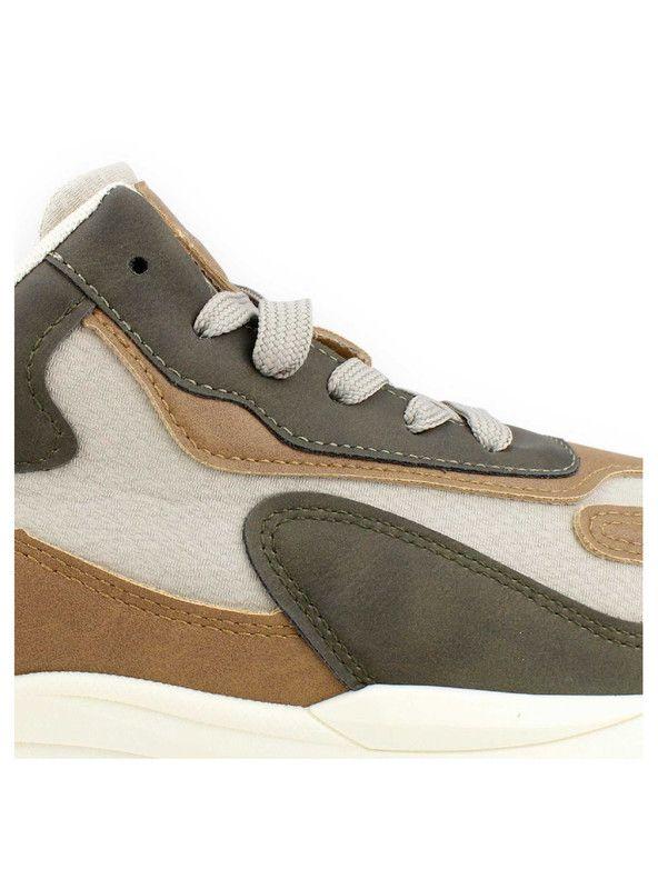 Zapatilla New Walk Bicolor Beige-3