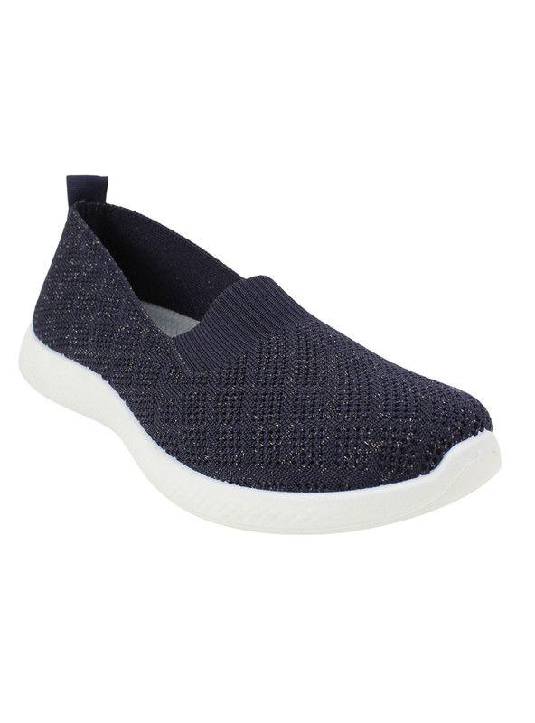 Zapatilla New Walk Brillos Confort Azul-2