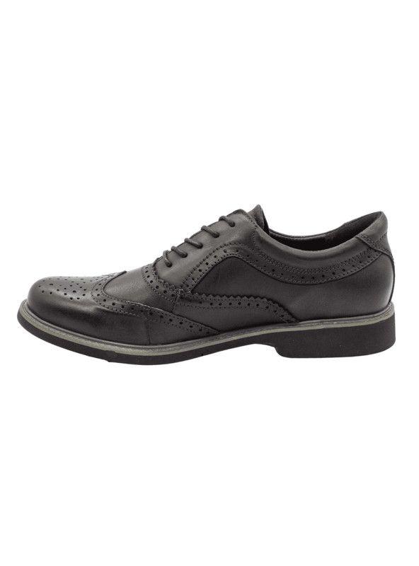 Zapato Nat Geo Oxford Cuero Negro-2