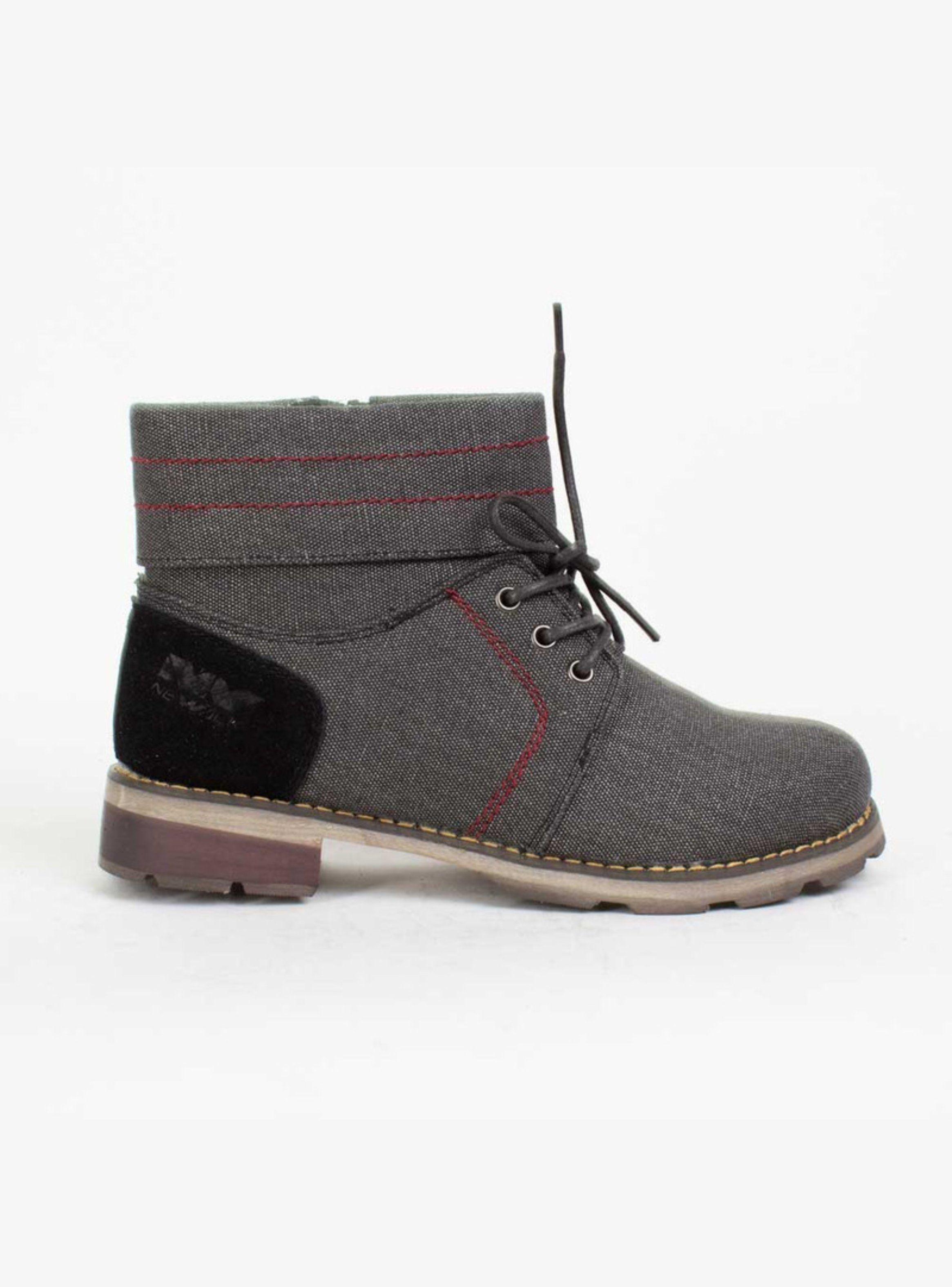 Botín New Walk Casual Negro-0