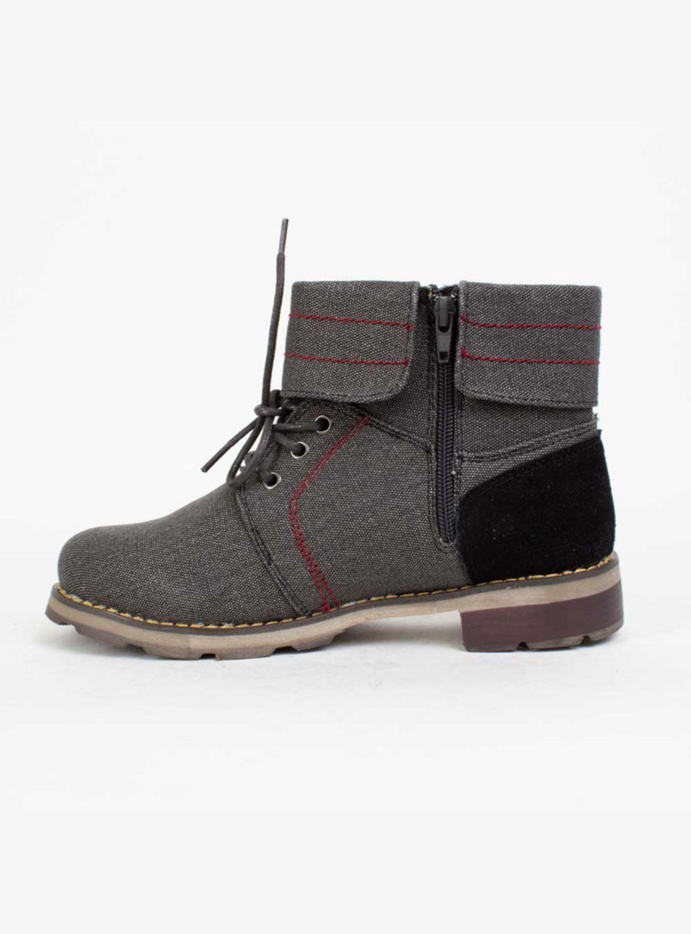 Botín New Walk Casual Negro-2