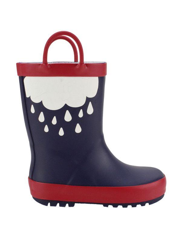 Bota de Agua Nat Geo Kids Azul Marino-0