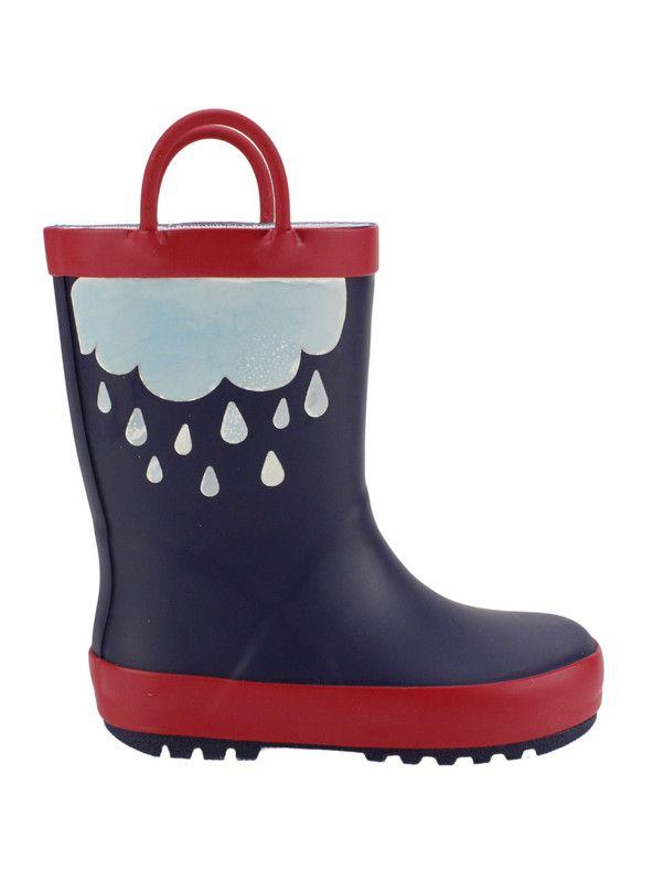 Bota de Agua Nat Geo Kids Azul Marino-1