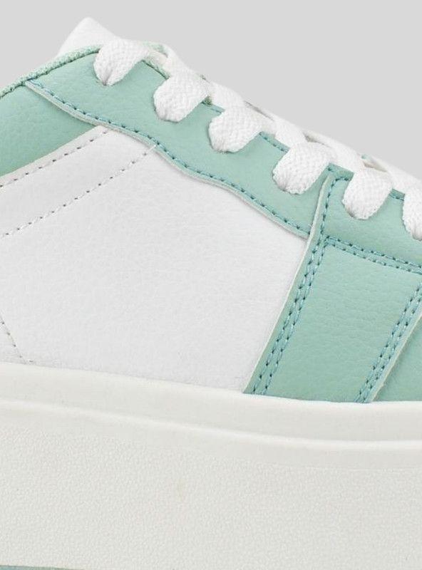 Zapatilla New Walk Turquesa Plat-3