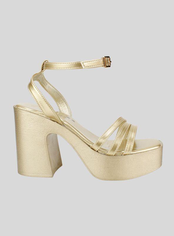 Sandalia Agua de Coco Amira Dorada-0