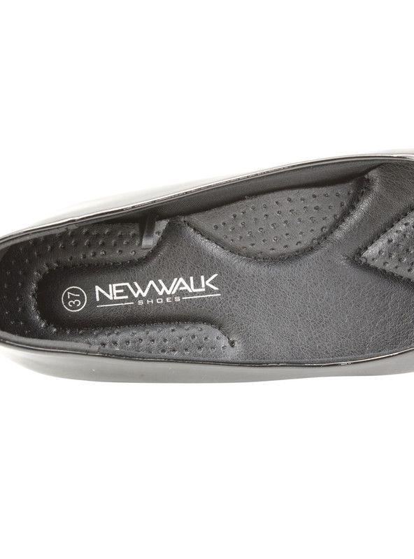 Zapato New Walk Formal Negro Brillante-3