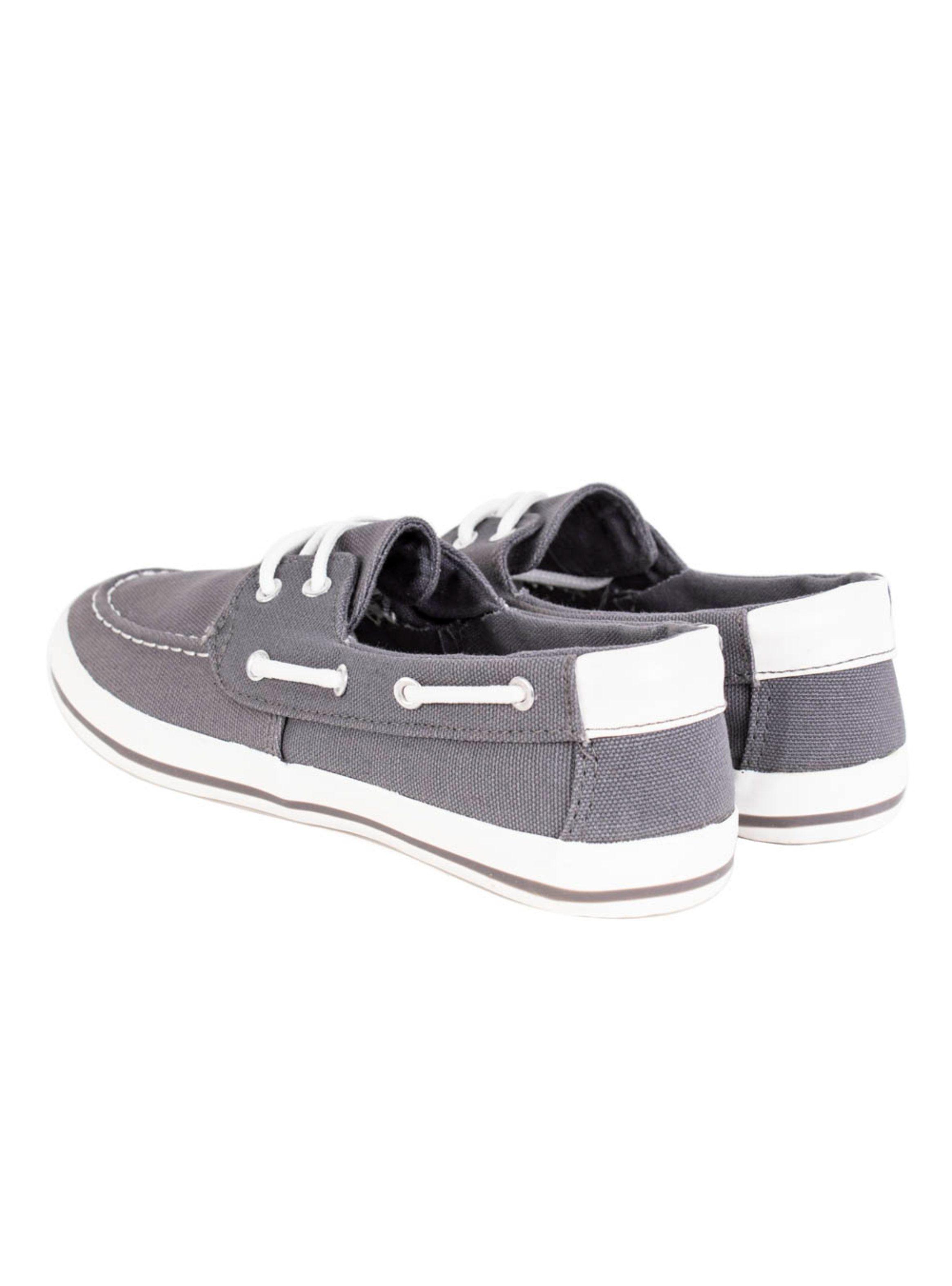 Zapatilla Náutica New Walk Gris-2