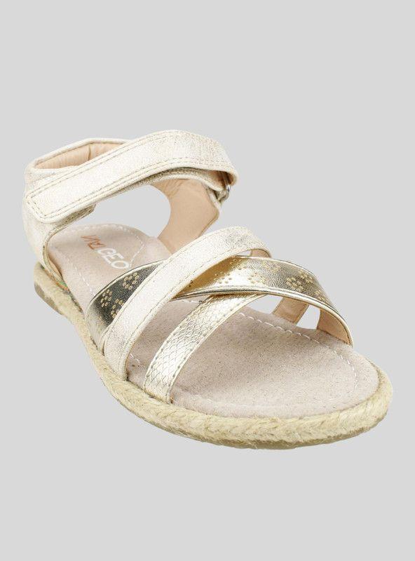 Sandalia Nat Geo Kids Yute Dorada-1