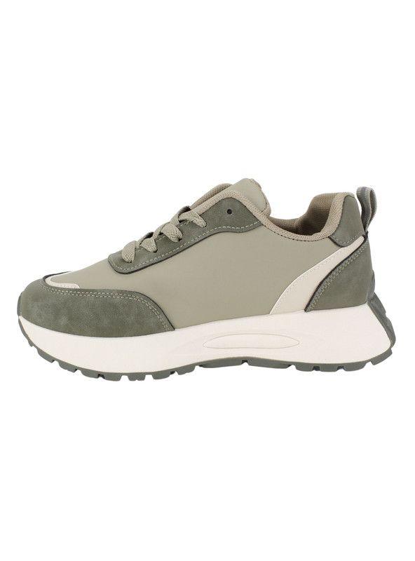 Zapatilla Agua de Coco Advay Plataforma Verde-2