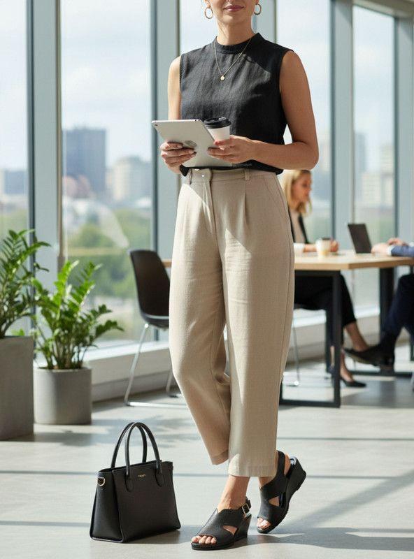 Sandalia New Walk Texturas Negra-1