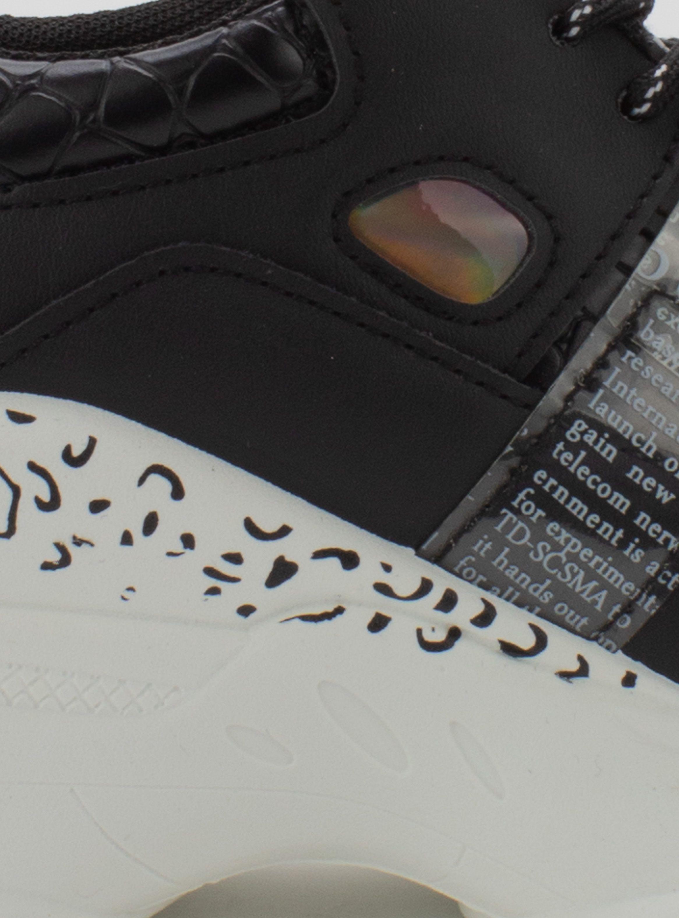 Zapatilla Agua de Coco Print Negra-4