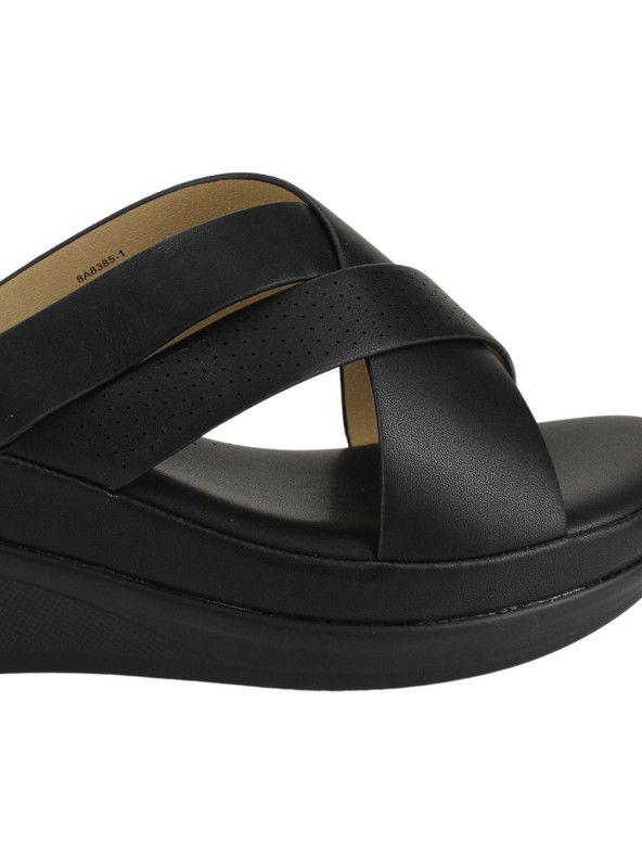 Sandalia New Walk Lia Confort Negra-3