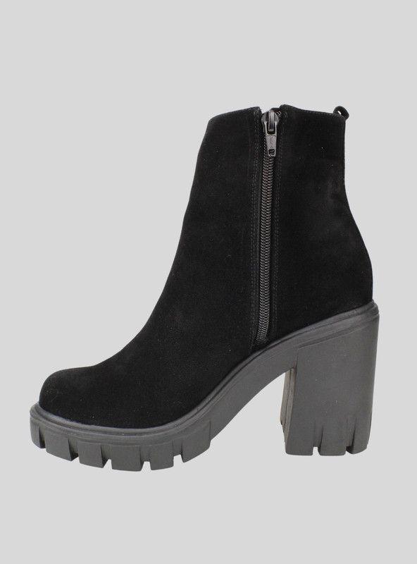 Botín Elasticado Negro-2