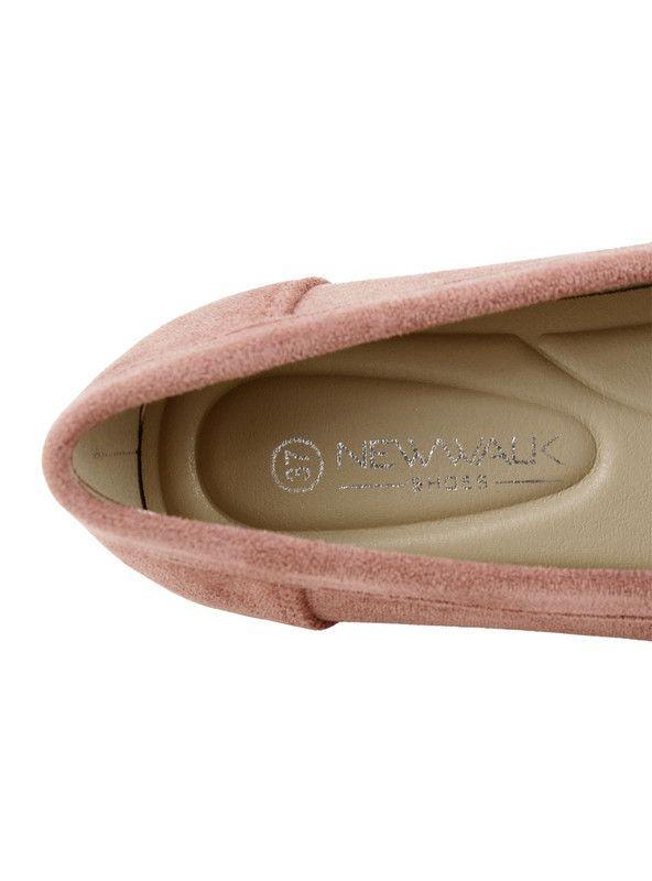 Mocasín New Walk Slip On Confort Rosa-4