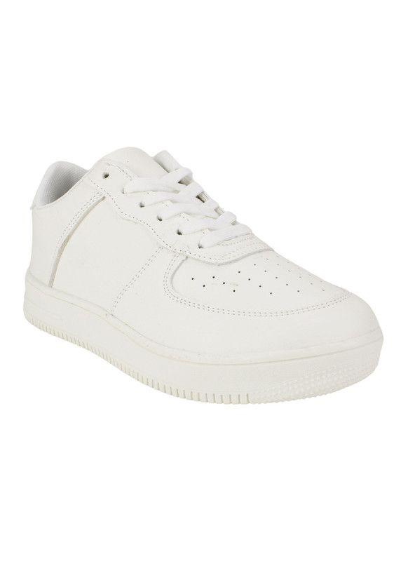 Zapatilla New Walk Escolar Puntos Blanca-1