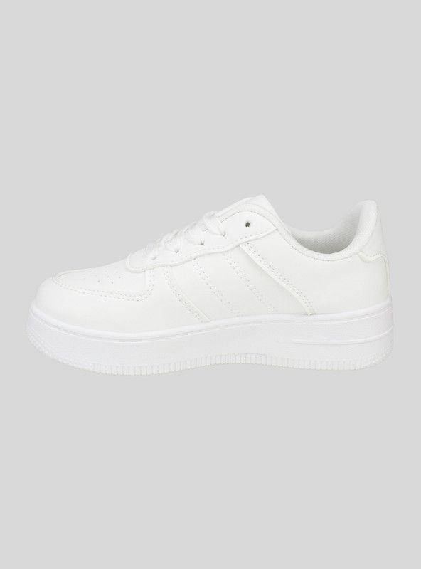 Zapatilla New Walk Escolar Blanca-2