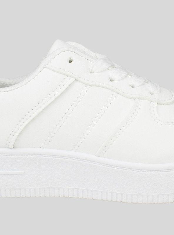 Zapatilla New Walk Escolar Blanca-3