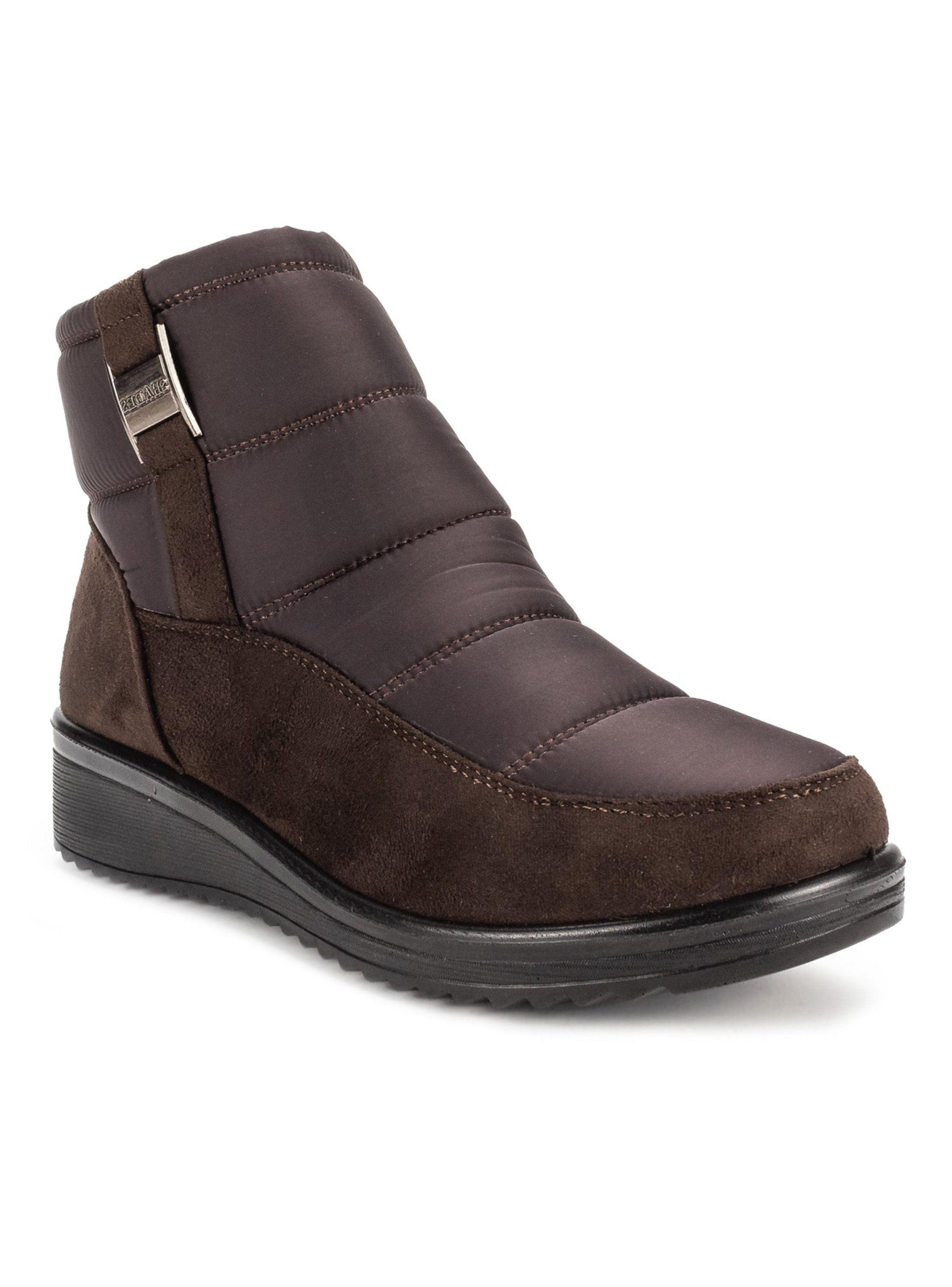 Botín New Walk Chiporro Café-1